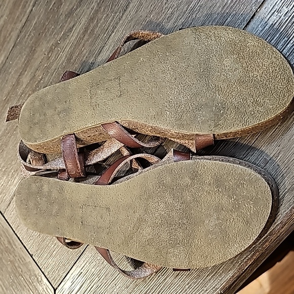 Blowfish Granola Strappy Leather Sandals Women's 9.5 - Picture 2 of 4